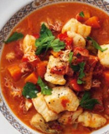 Seafood and sausage gumbo