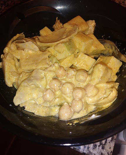 India Salad with Curry Dressing