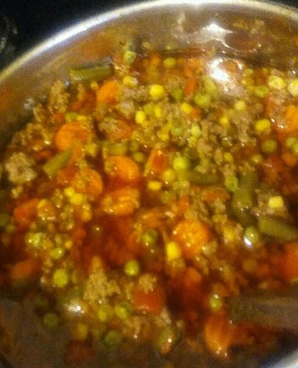 Ground Beef and Vegetable Soup