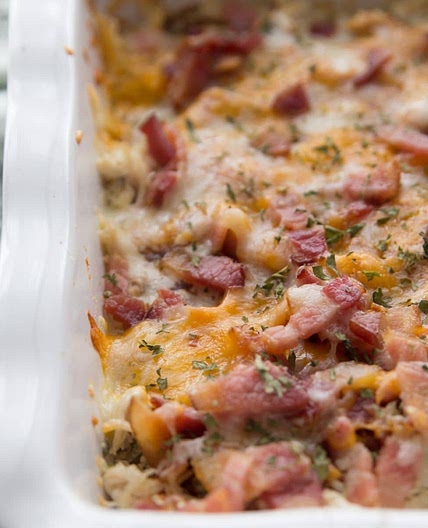 Keto BBQ Chicken Casserole