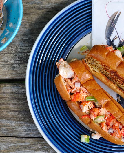 Grilled Nova Scotia Lobster Rolls