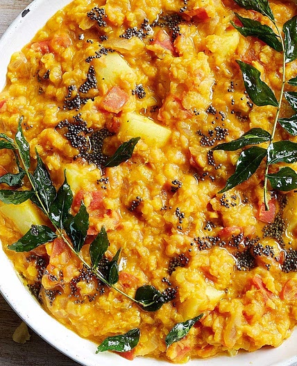 Lentil and vegie dhal