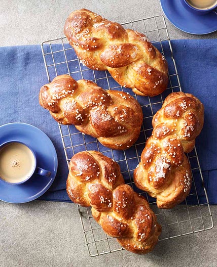 Sophie’s Orange Plaited Brioches