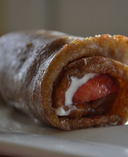 Oven Baked Sweet Crepes (grain, egg, nut and optional diary free)