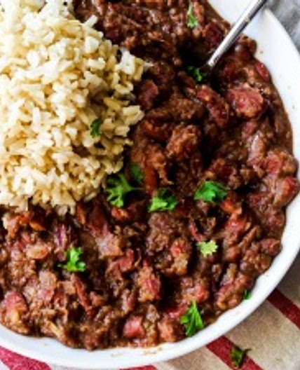 Cajun-Style Vegan Red Beans and Rice
