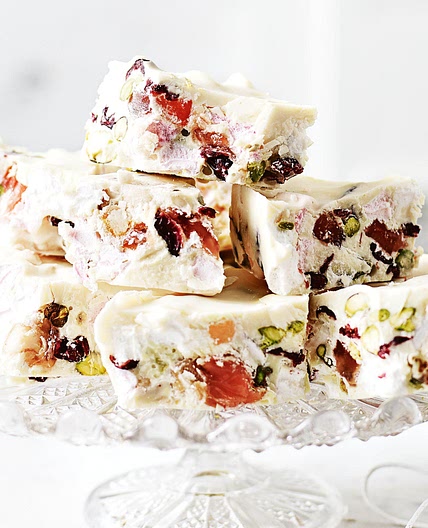 White chocolate rocky road