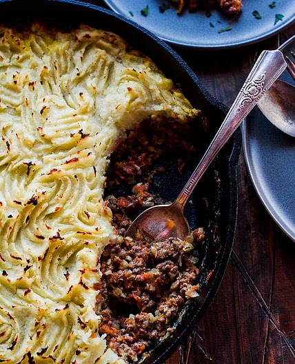 Classic Shepherd's Pie with Parsnip Mash