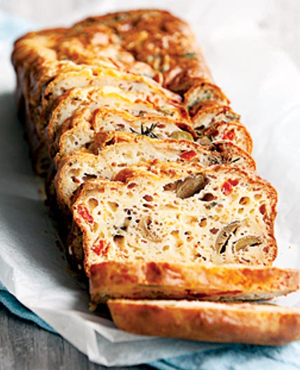 Gluten-free olive bread