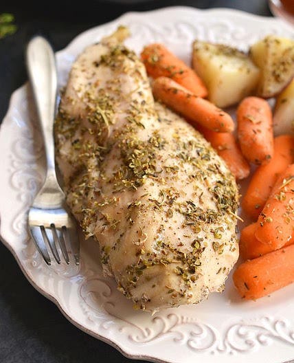 Crockpot Italian Chicken and Potatoes