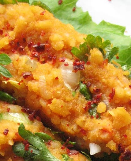 Red Lentil Kofte / Mercimek Köftesi