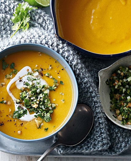 Thai-style pumpkin soup