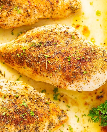Juicy Baked Chicken Breast Recipe: The Best Way To Bake Chicken