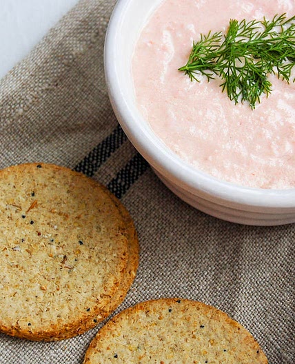Wild Salmon Pâté with Lemon Dill & Natural Yoghurt