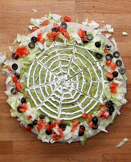 Halloween Layered Dip Recipe by Tasty