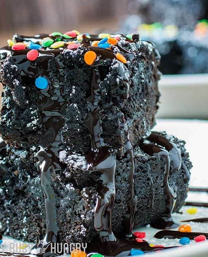 Dark Chocolate Black Bean Brownies