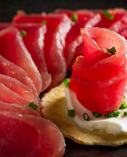Whiskey-Cured Tuna
