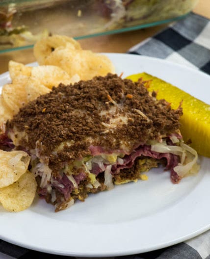 Oven-Baked Reuben Casserole | 12 Tomatoes