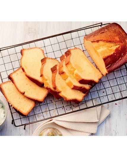 Lemon & Olive Oil Cake with Mascarpone Whipped Cream