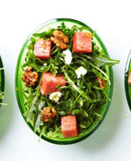 Watermelon and Arugula Salad