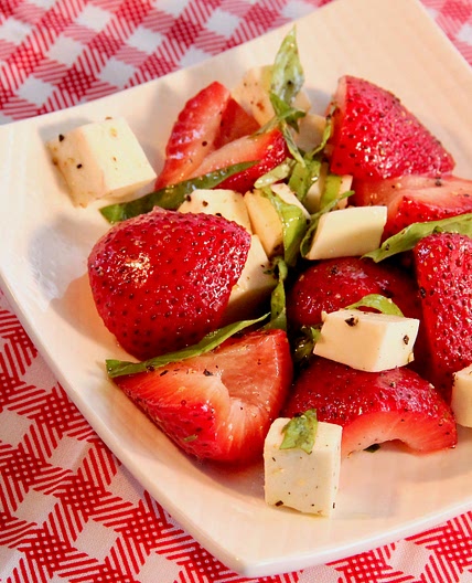 Strawberry Caprese Salad
