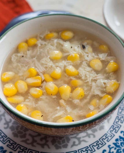 Chinese Chicken Sweet Corn Soup Recipe