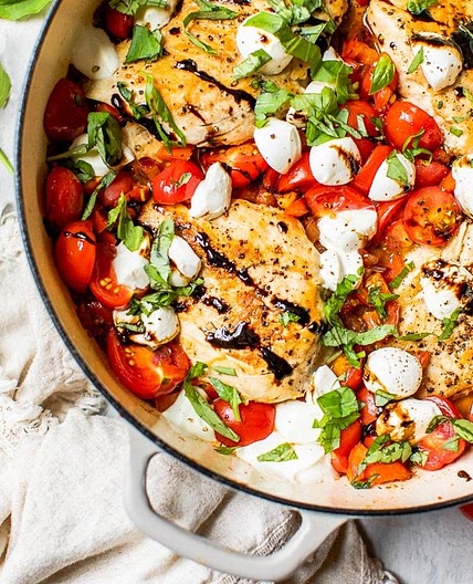 Caprese Chicken Skillet