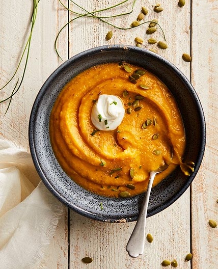 Creamy Pumpkin Ginger Soup