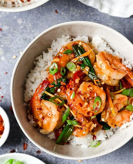 Honey Garlic Shrimp