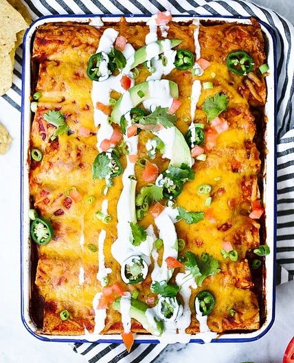 Chicken Enchiladas