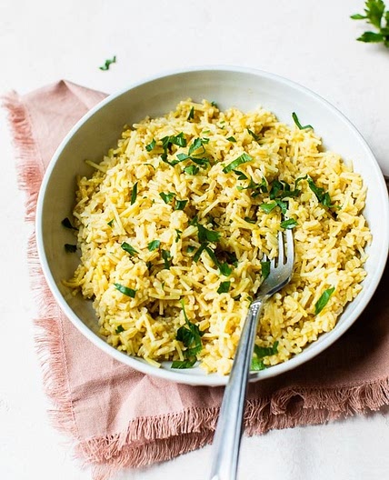 Homemade Rice Pilaf (Healthy Rice-a-Roni)