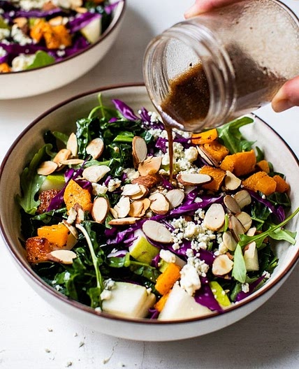 Kale and Squash Salad