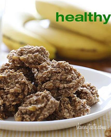 Breakfast Banana Nut Cookies