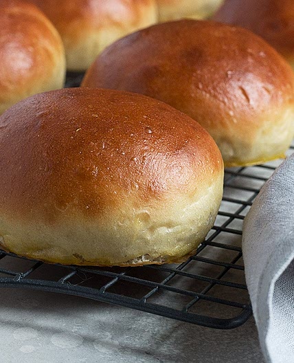 Homemade Hamburger Buns