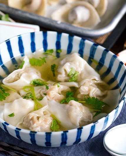 Shrimp and Pork Wonton Soup