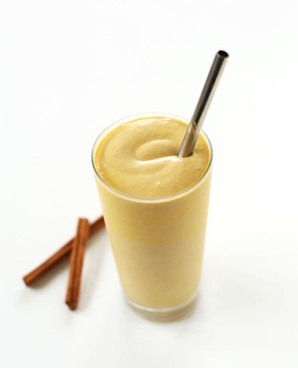 Bourbon Pumpkin Milkshakes