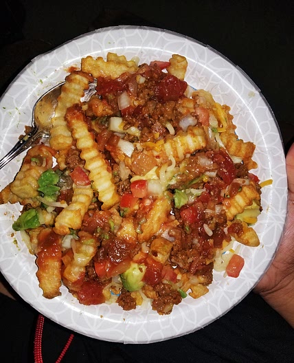 Veggie Taco Fries
