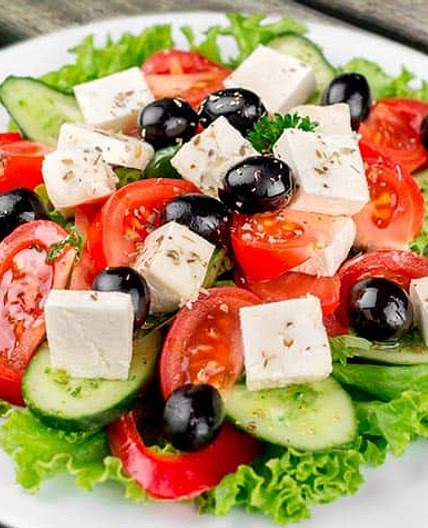 Ensalada griega fácil