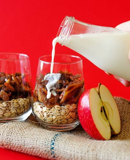 Apple Pie Overnight Oats
