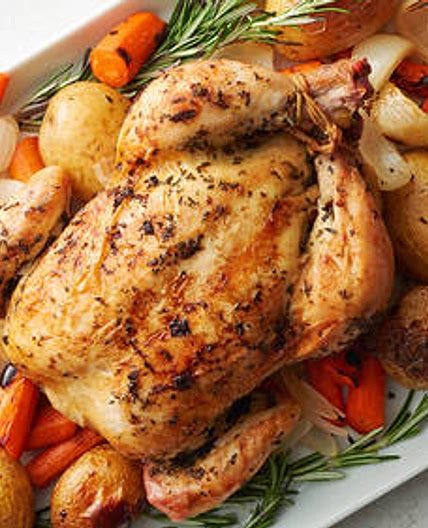 Slow-Cooker Roast Chicken