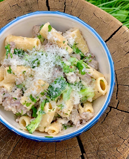 Rigatoni with Broccoli and Sausage