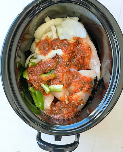 Salsa Chicken Crockpot Recipe