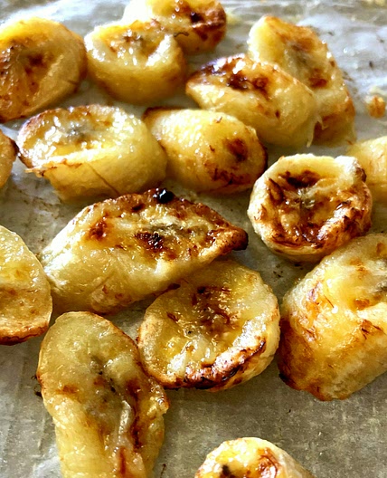 Air Fryer Roasted Bananas