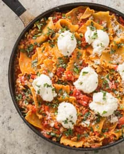 Skillet Lasagna