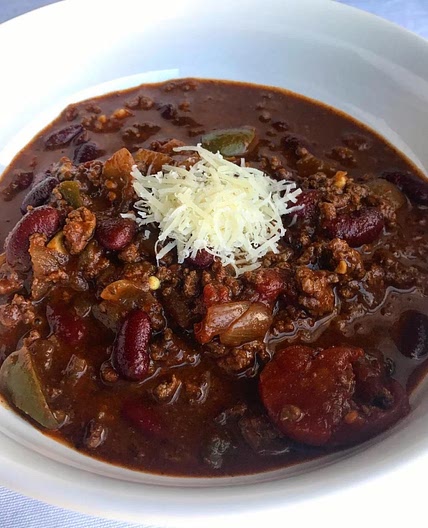 Chocolate Stout Bison Chili