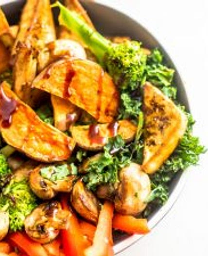 Sweet Potato Tofu Bowls