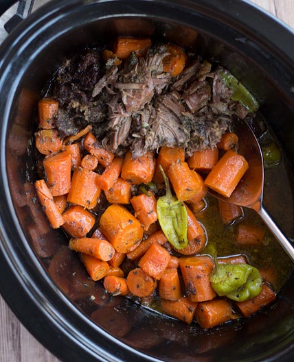 Homemade Mississippi Roast in the Slow Cooker 