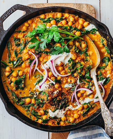 Spinach & Chickpea Curry