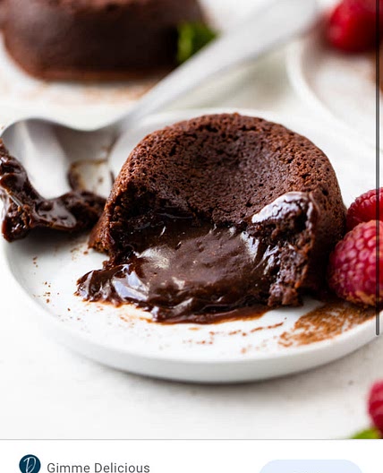 Molten Chocolate Cake