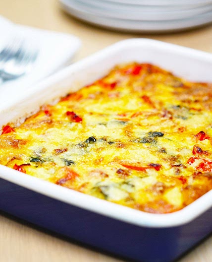 Easy oven-baked frittata recipe