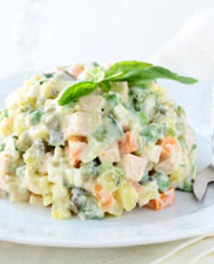 Ensaladilla sin mayonesa